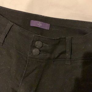 NYDJ Size2 Black Jeans 29.5” long, Good condition see photos